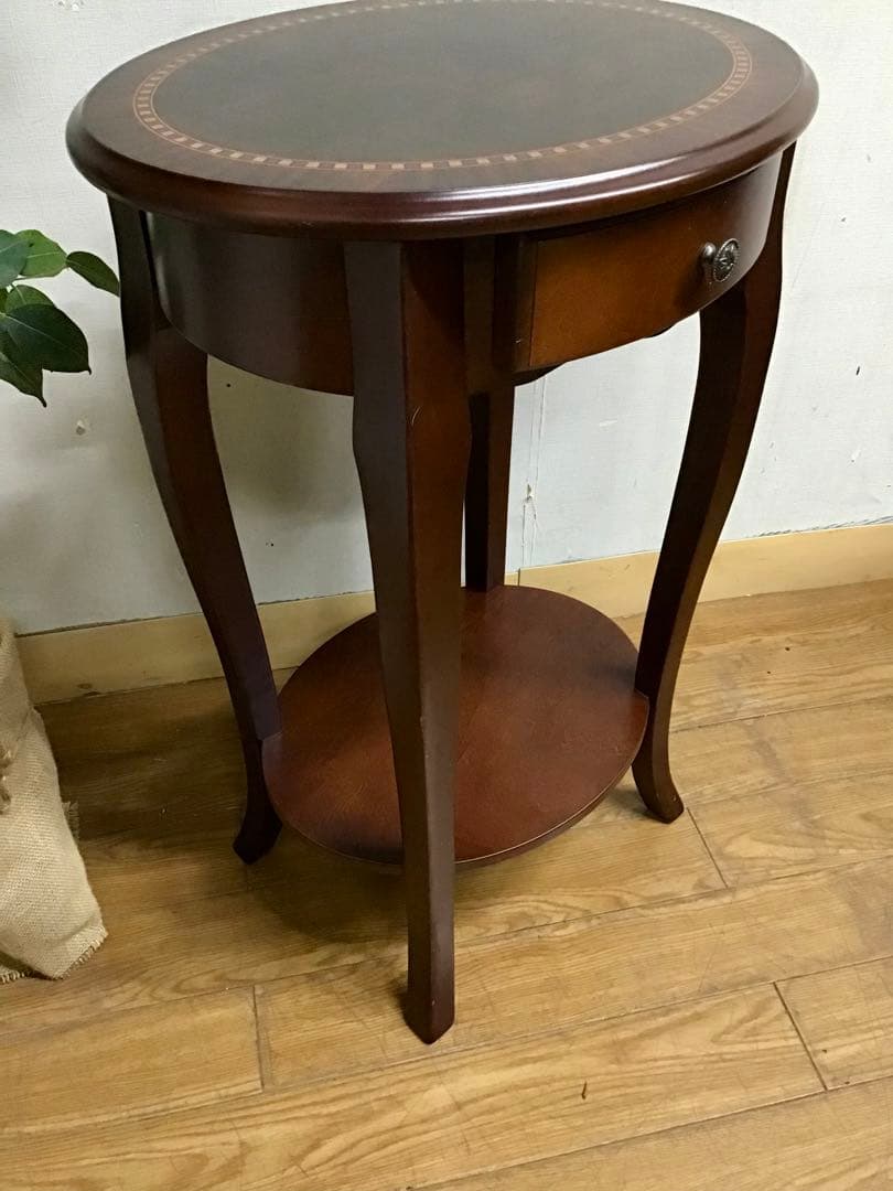 ナッツ☆管269☆英国調☆コンソールテーブル☆花台