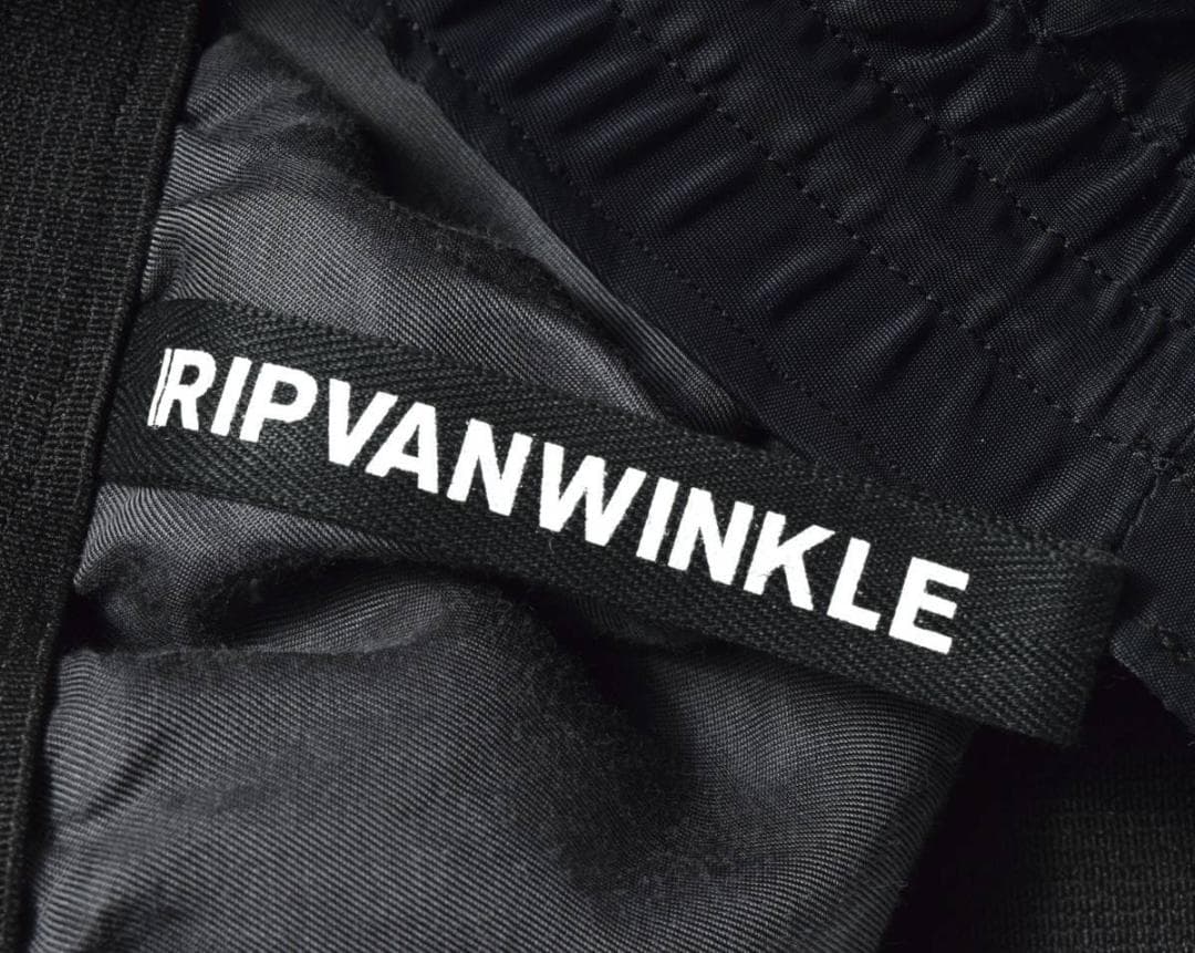 未使用 リップヴァンウィンクル サルエル クロップドパンツ 5 黒 RB-332