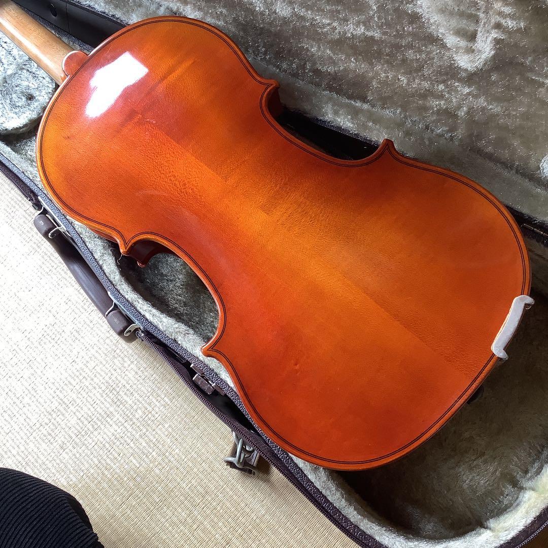 鈴木バイオリン 4/4 No200 ケース 2003 弦張替え済　弓なし