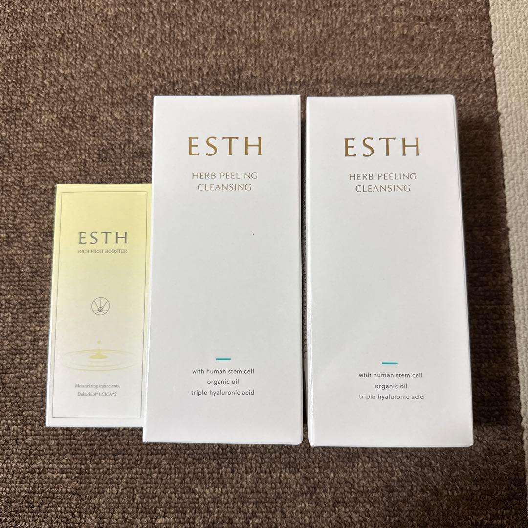 ESTH ハーブピーリングクレンジング 120g導入美容液