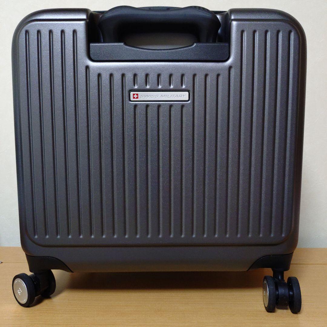 SWISS MILITARY キャリーケース グレー
