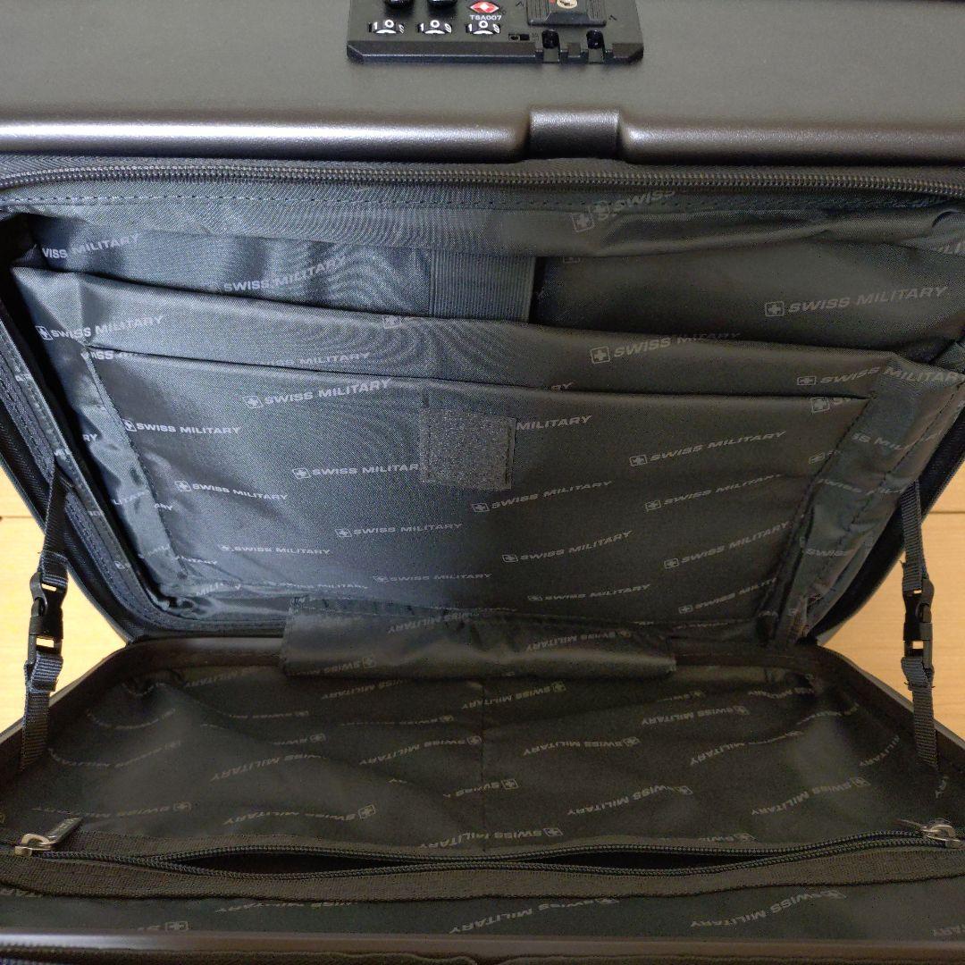 SWISS MILITARY キャリーケース グレー