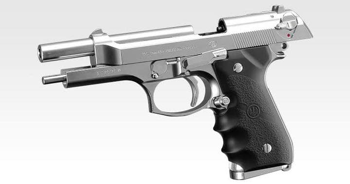 東京マルイ ガスガン M92F クロームステンレスモデル