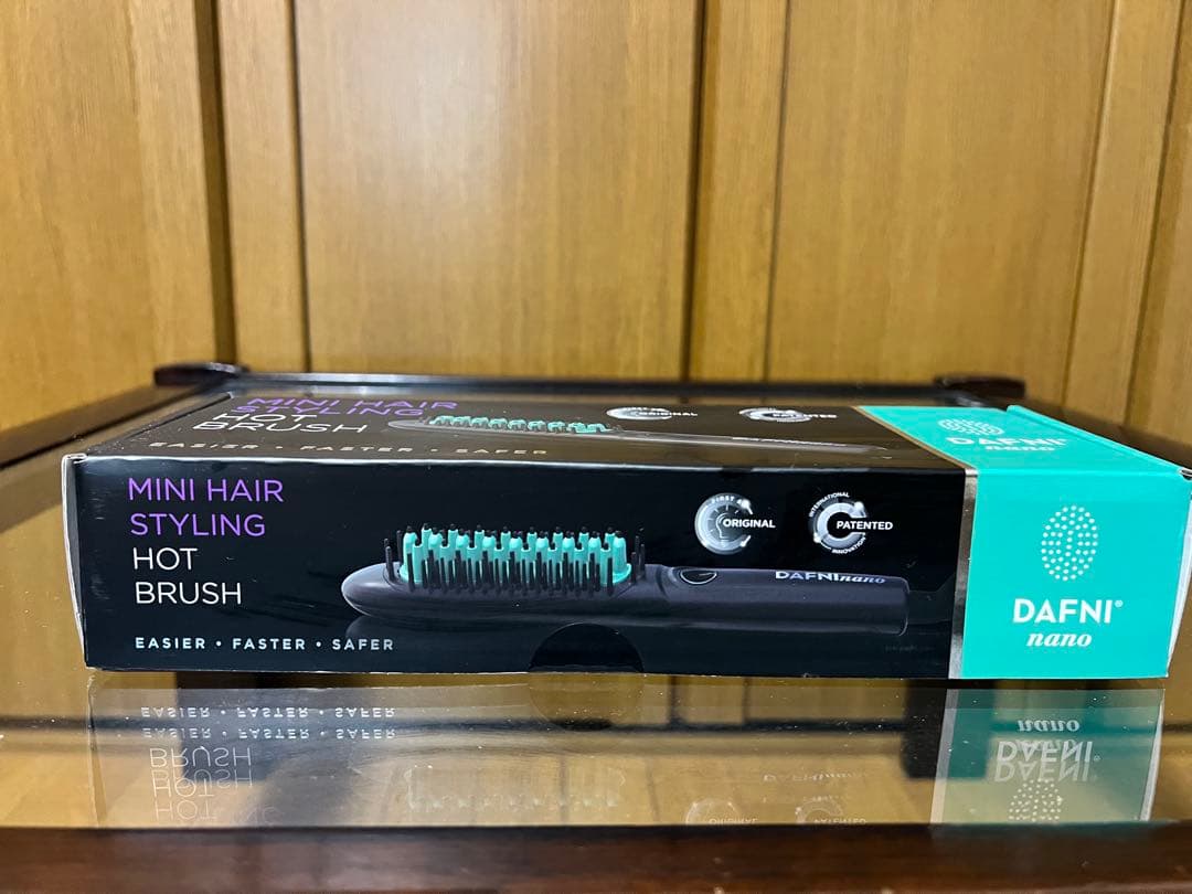 【新品】DAFNI nano ブラシ型ヘアアイロン