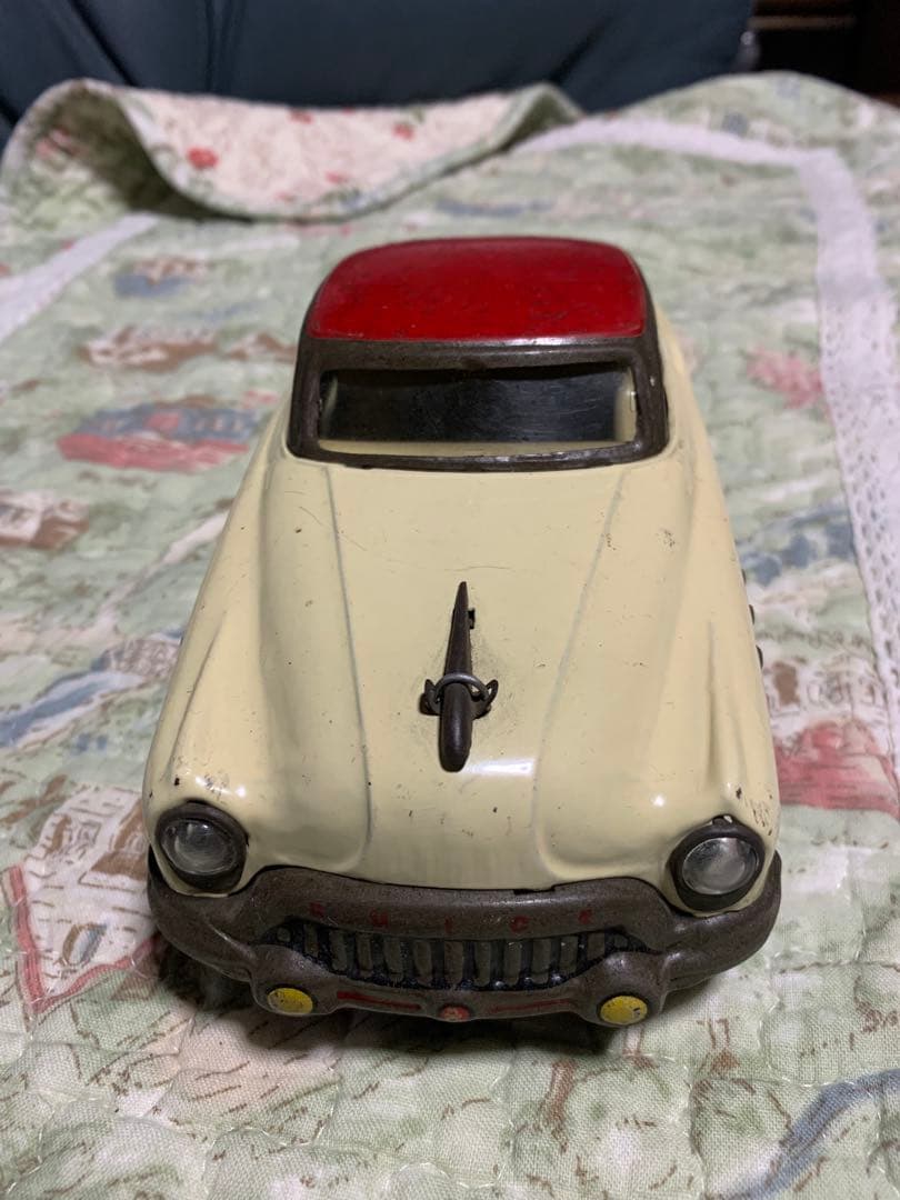 マルサン　1950年代ブリキ自動車　昭和レトロ　日本製