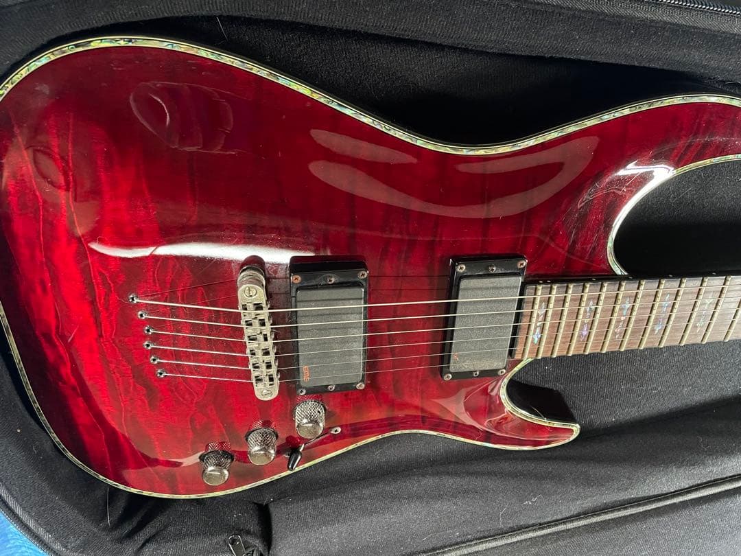 【大幅値下げ】【セミハードケース付き】SCHECTER HELLRAISER