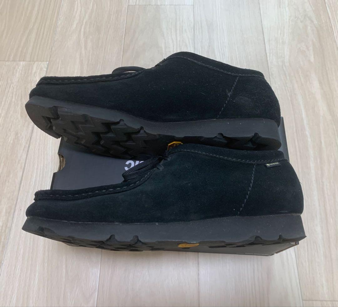 靴 Clarks wallabee GORE-TEX Black