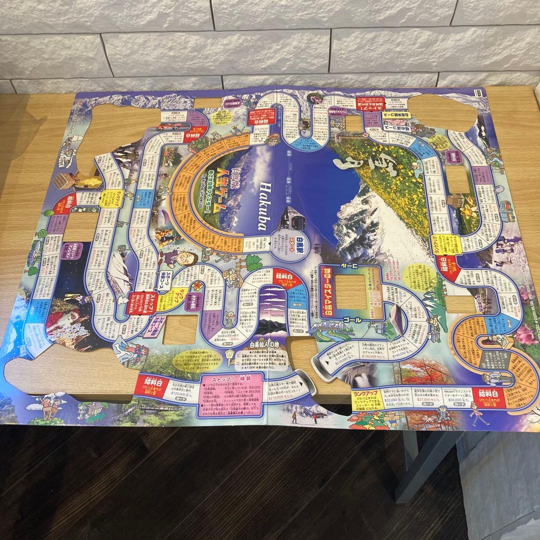 【13130②】人生ゲーム　EX エクストラ　白馬版　ボードゲーム　レア　希少