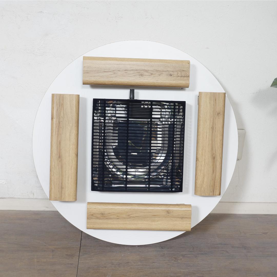 カジュアル　こたつモネ68　落ち畳み式　円卓　テーブル