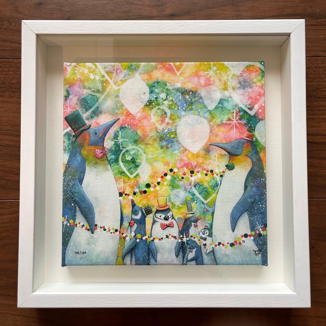 Yosi 作家 ペンギン 大切な友達 絵 74/100