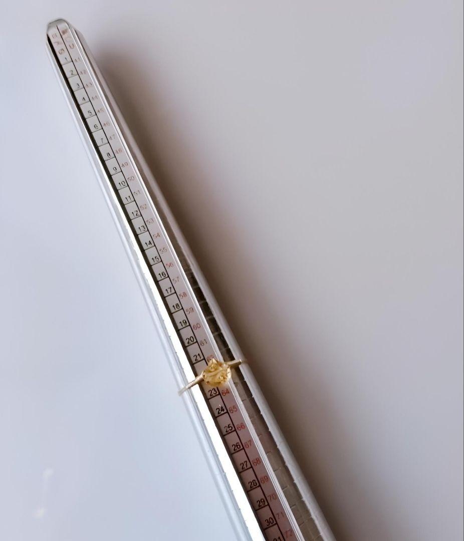 ニャんモフ☆様 Kgf14 宝石ルース ロンドンブルートパーズ シトリン リング