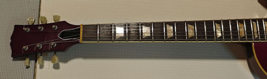 レスポールスタイル オリジナル エレキギター パープル