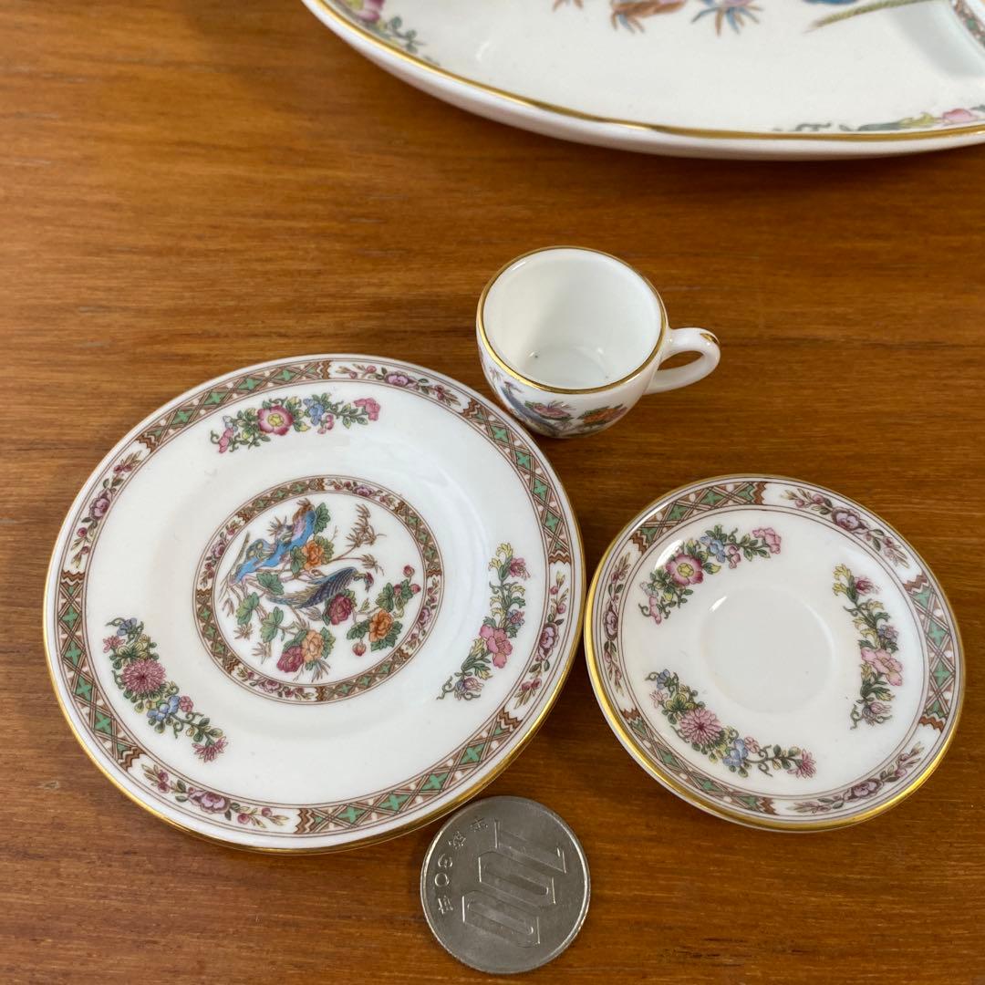 ウェッジウッド　クタニクレーン　ミニチュアセット　黒壺　14ピース