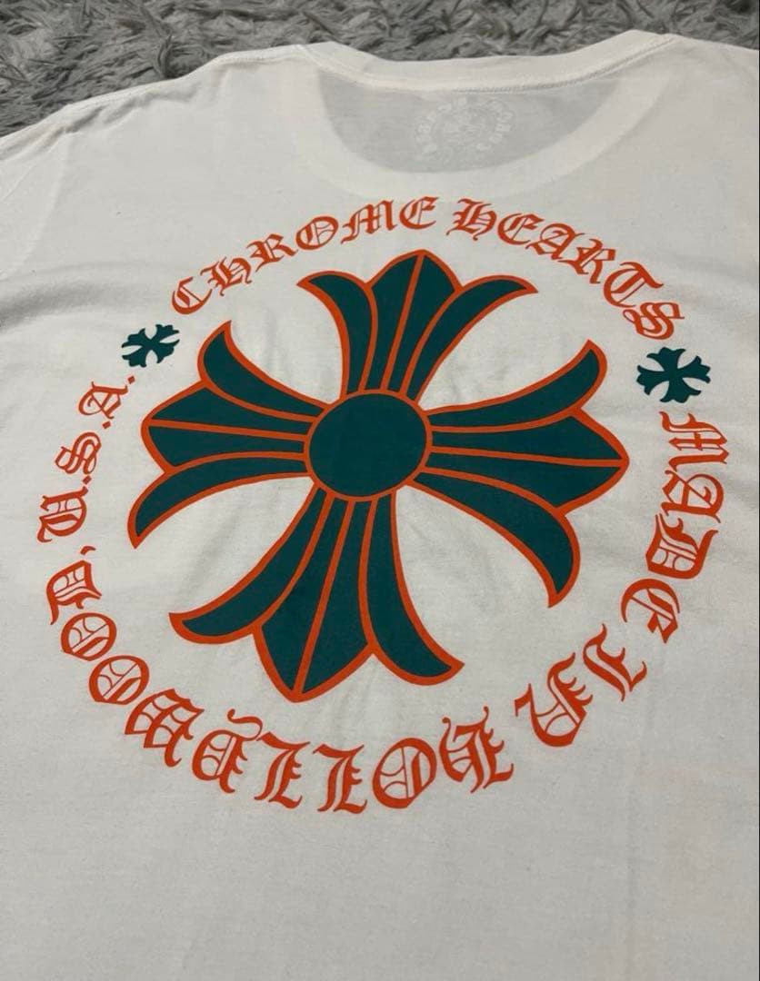 希少海外マイアミ限定CHROME HEARTS Tシャツ　ホワイト　L