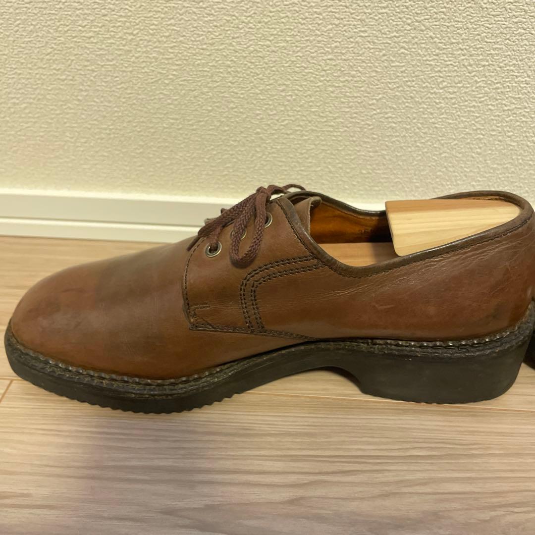 【レア】BALLY製フランス軍外羽根靴　肉厚ソール　サイズ7D