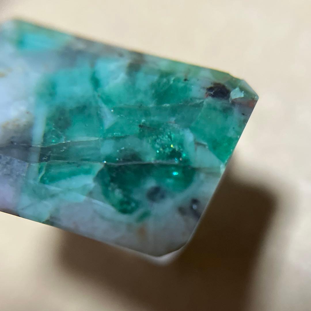 ブラジル産 エメラルドインクォーツ ルース