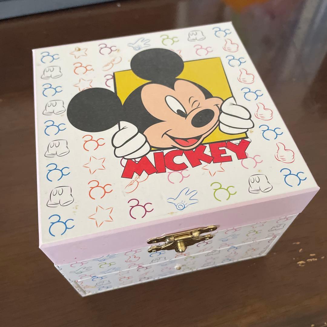 ミッキーマウス ジュエリーボックス 時計付き