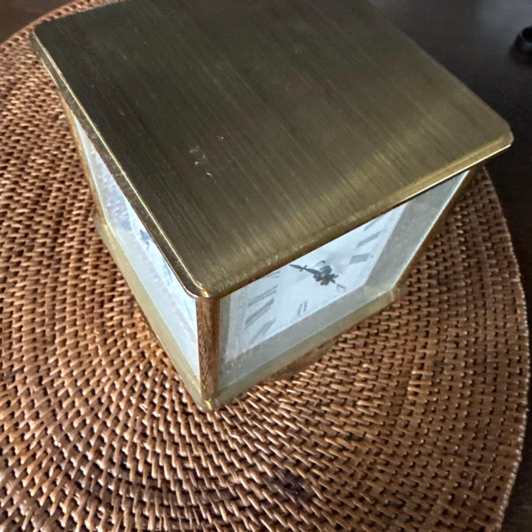 WEHRLE 会議卓時計　ゴールド 置時計 クラシック