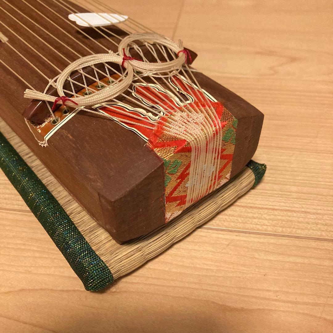 お琴 ミニ琴 13弦 木製 お琴の手びき