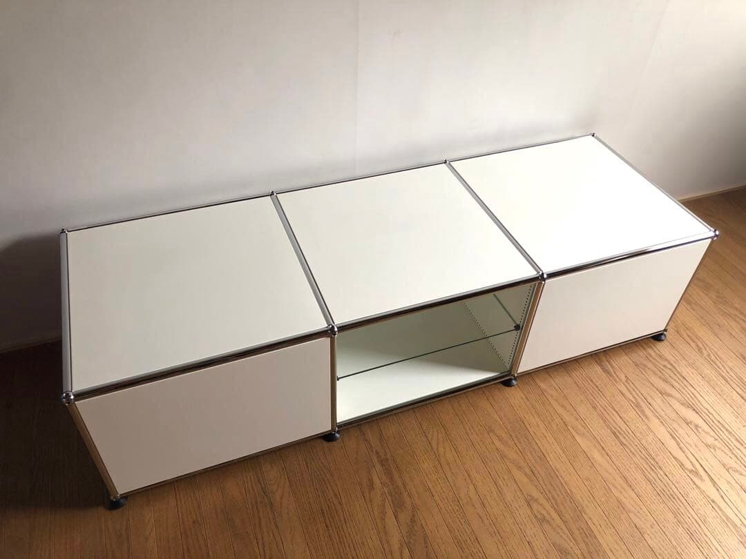 USM Haller ハラーシステム テレビ台 テレビボード ピュアホワイト