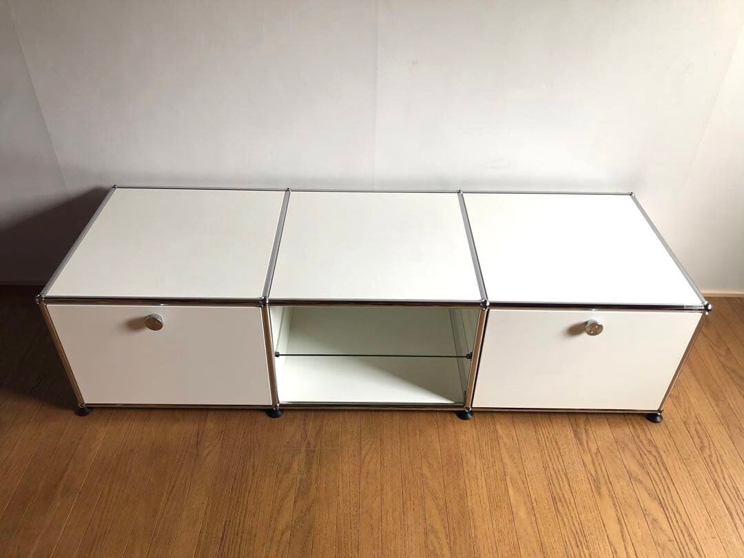 USM Haller ハラーシステム テレビ台 テレビボード ピュアホワイト