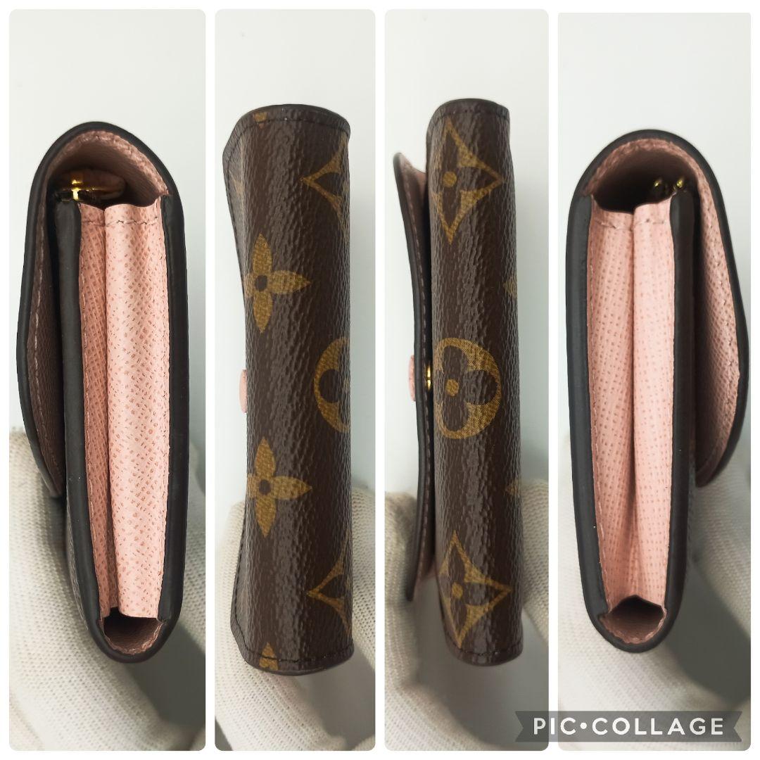 【美品SS】ルイヴィトン　ロザリ　モノグラム　ローズバレリーヌ　IC搭載