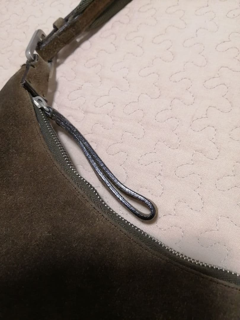 PRADA プラダ　ワンショルダー　ショルダーバッグ　スエード