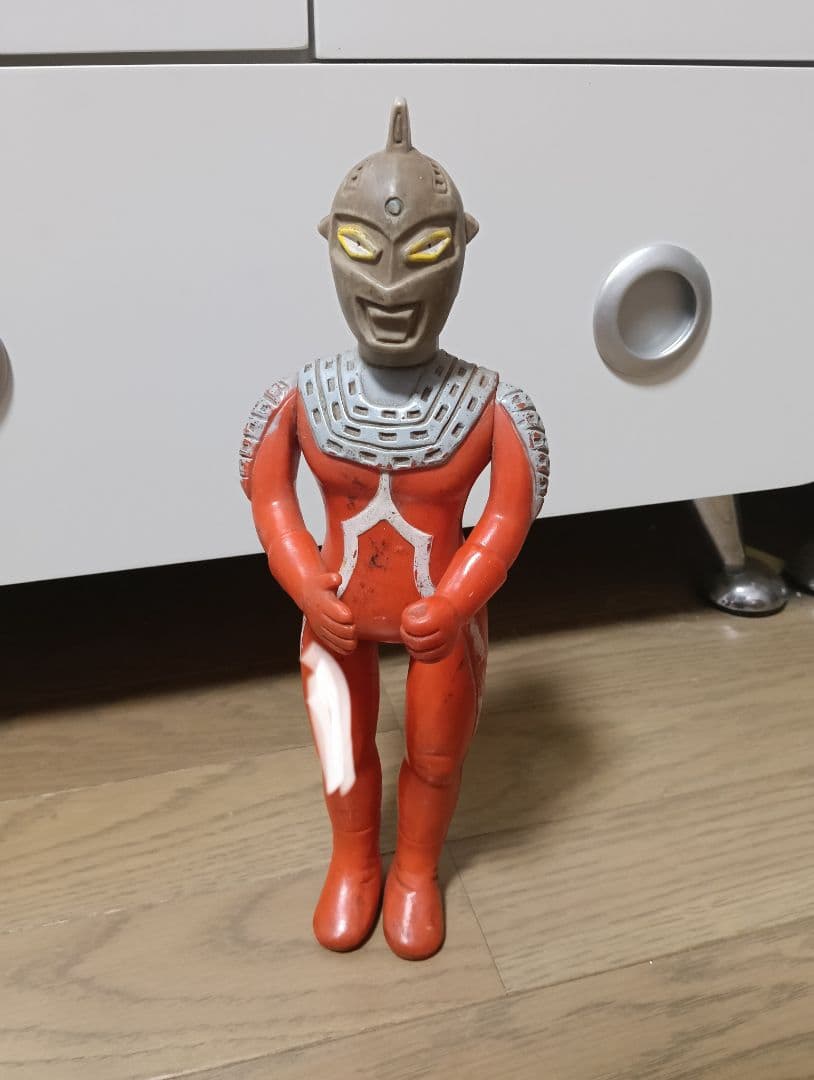マルサン　ウルトラセブン　ソフビ　当時物　マルザン