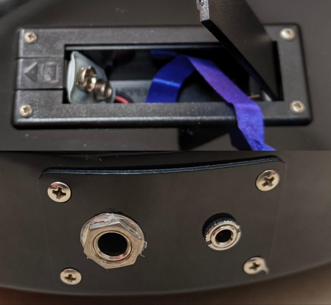 【超美品】PIGNOSE アンプ内蔵ミニベース BS 専用ケース付きピグノーズ