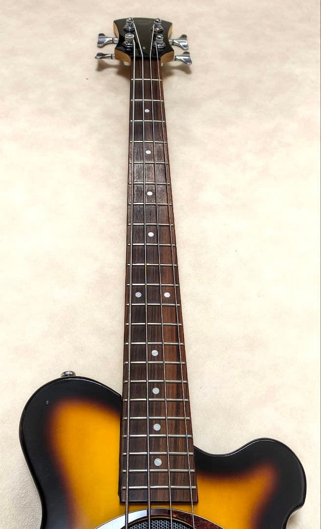 【超美品】PIGNOSE アンプ内蔵ミニベース BS 専用ケース付きピグノーズ