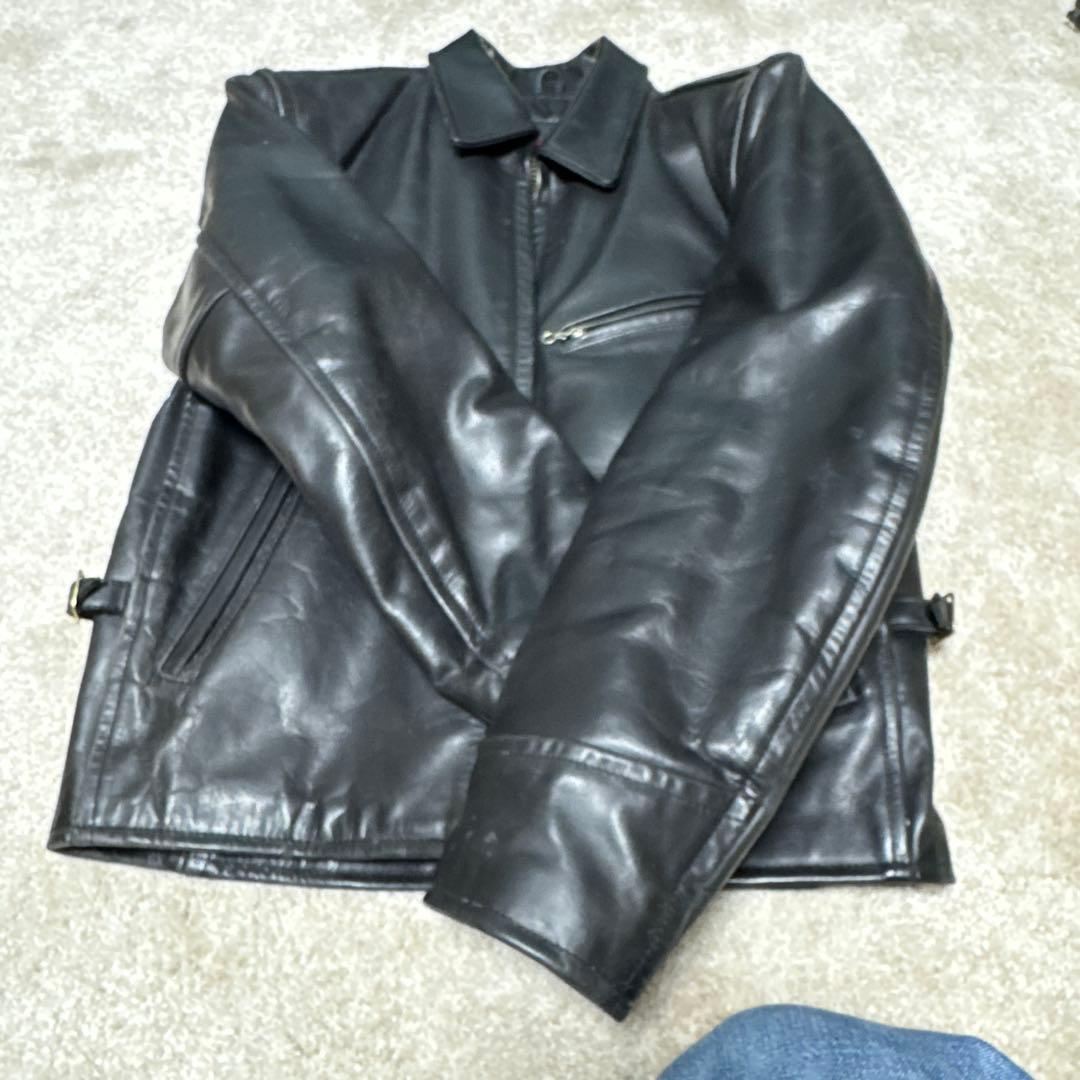 38inch インディアン モーターサイクル シングル ライダースジャケット