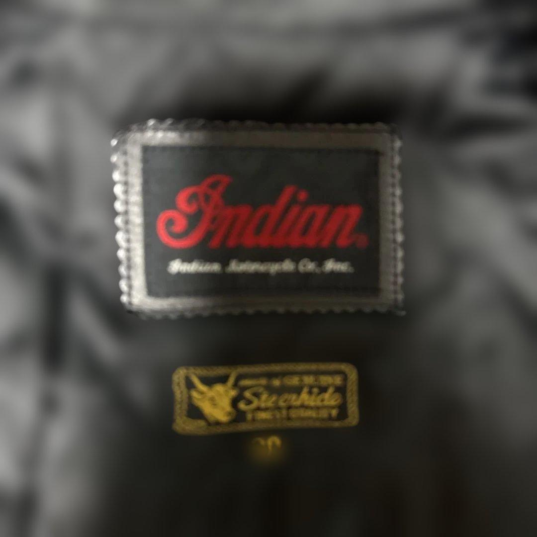 38inch インディアン モーターサイクル シングル ライダースジャケット