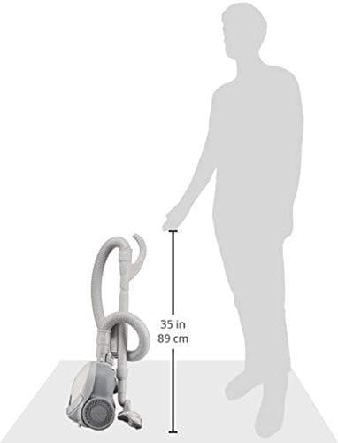 A日立 掃除機 紙パック式 軽量 コンパクト ハイパワー530W 丸洗いヘッド