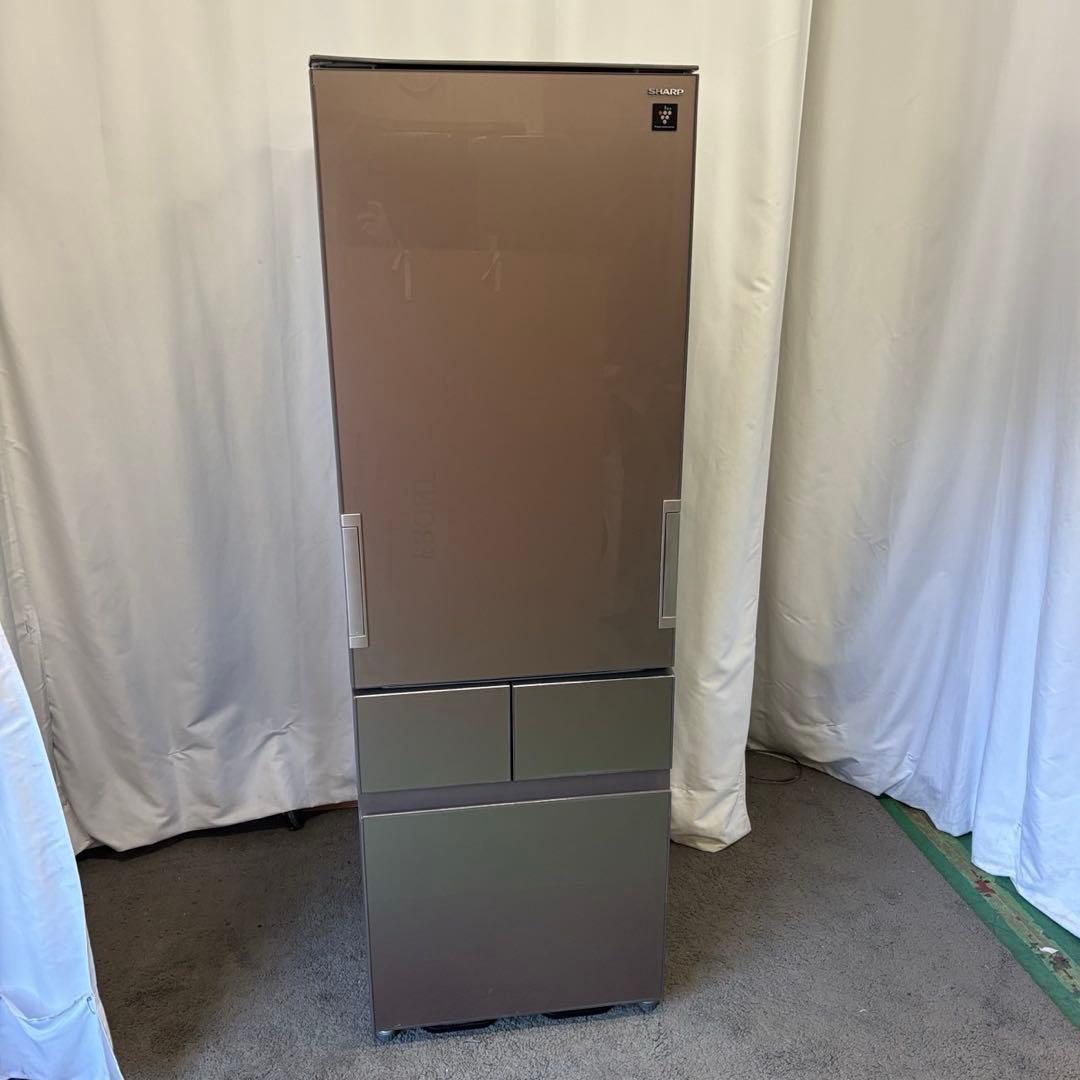 69❤️　冷蔵庫　SHARP　400-500ℓ　大型　両開き　安い　中古　設置無料