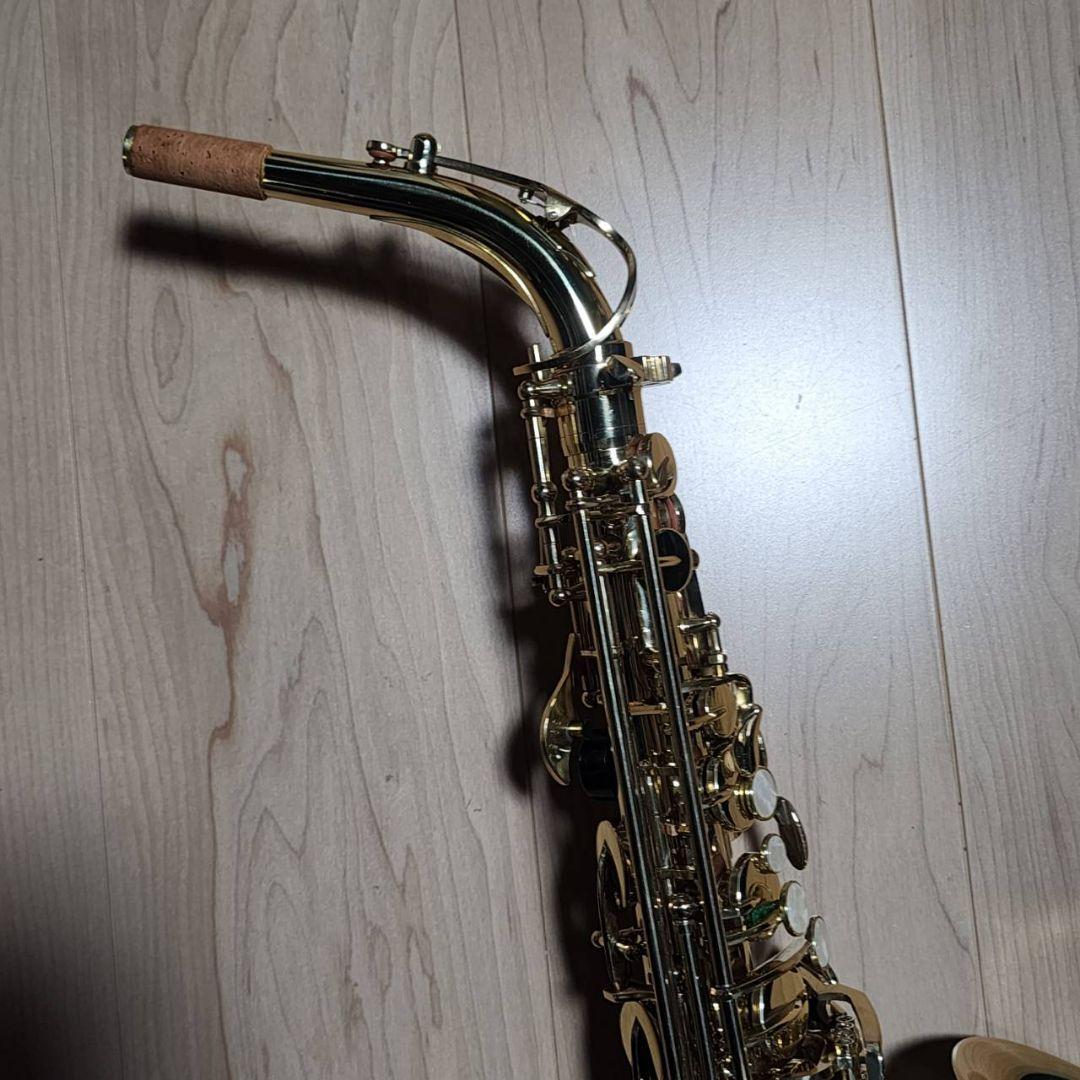 美品 テナーサックス SELVA 管楽器 ケース付 彫刻 セット アルトサックス