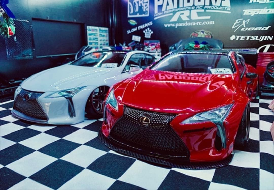 パンドラ レクサス LC　ドリフト　1/10 ラジコン　ボディ RC