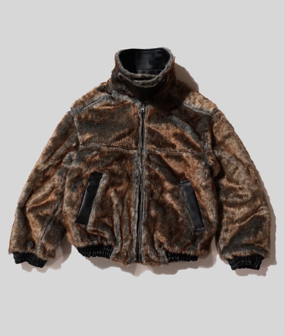 Camphorwoodフェイクレザーファー2wayリバーシブルフライト