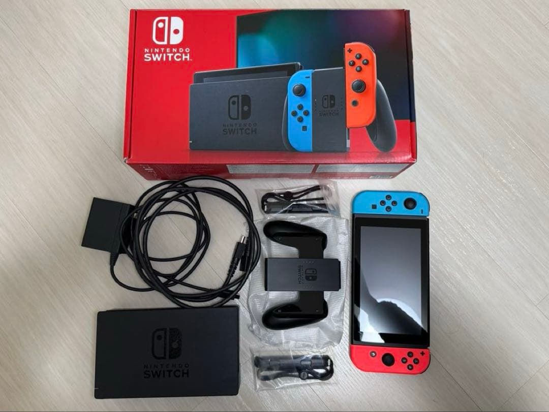 【即日発送可】nintendo switch 本体 32GBメモリー付き