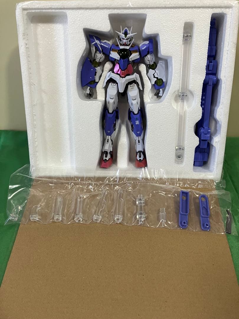 【中古品】　メタルビルド　ダブルオークアンタ　フルセイバー　オプションセット品