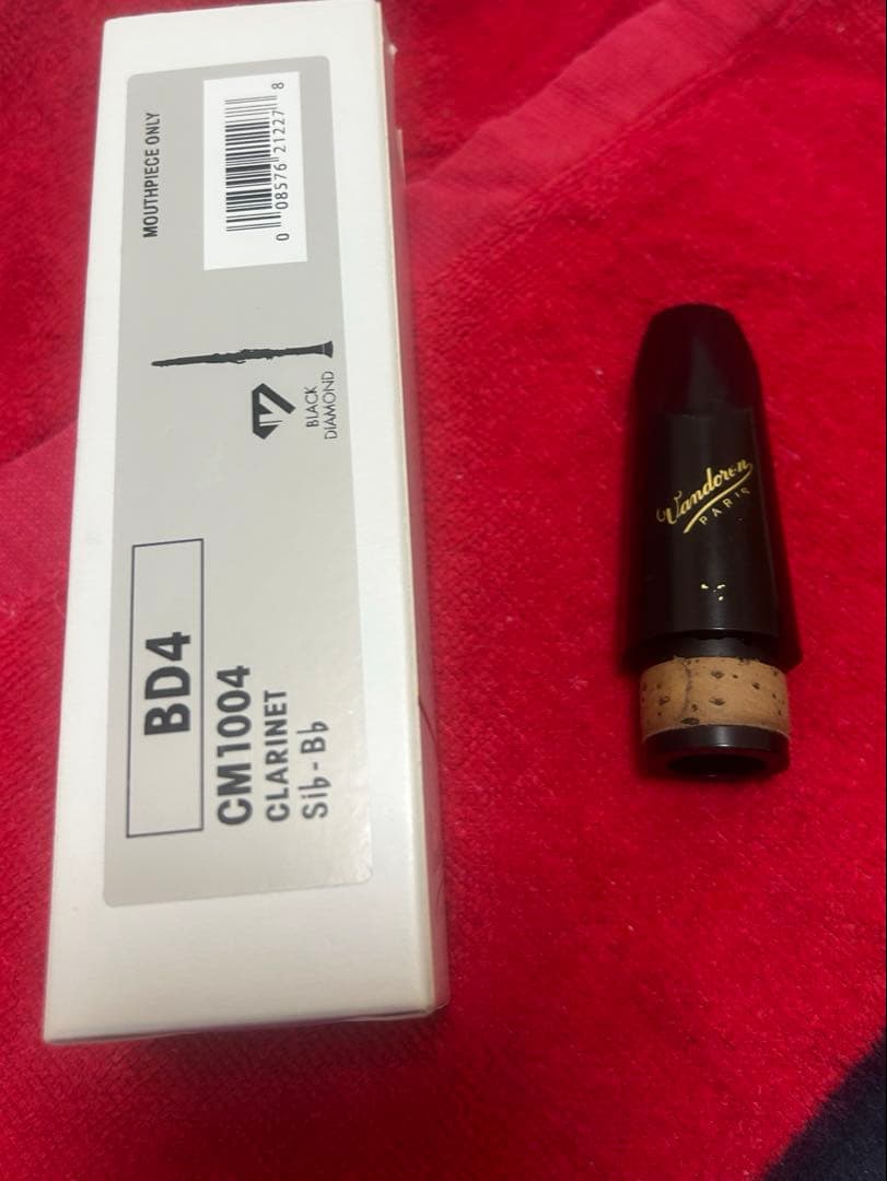 B♭クラリネット マウスピース BD4 ブラックダイヤモンド