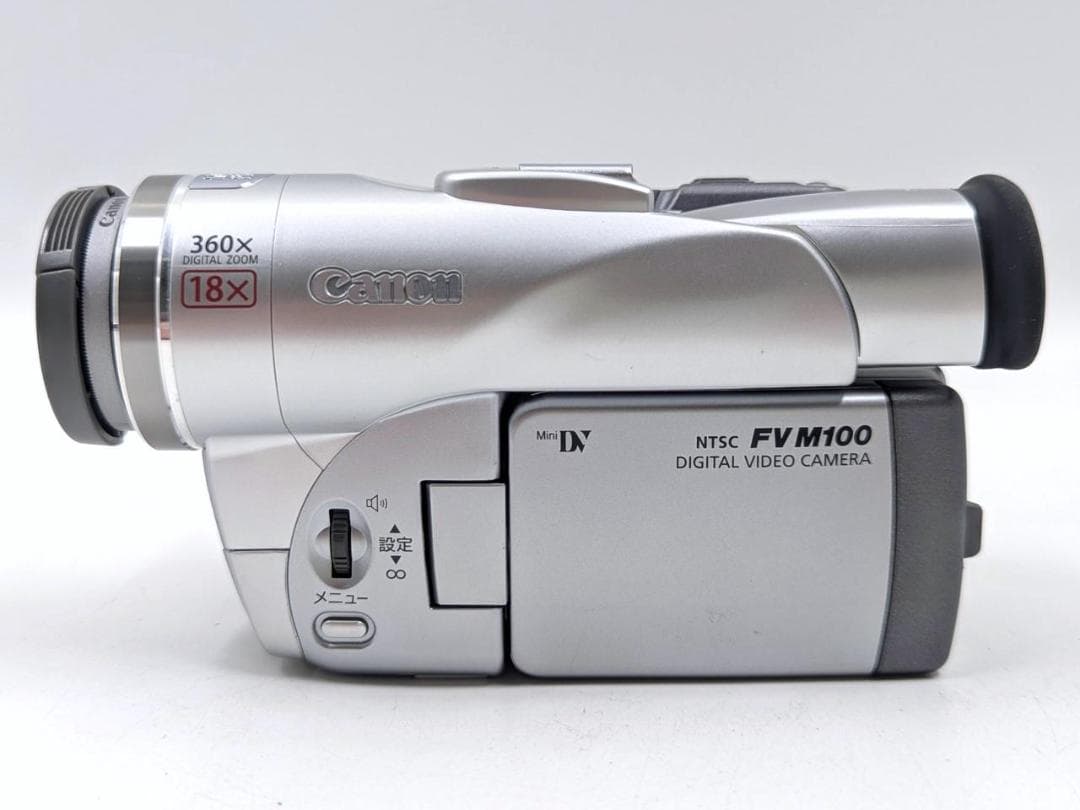 miniDVのダビングに！ Canon ビデオカメラ DM-FV M100 02