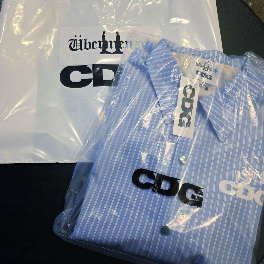 CDG G-DRAGON コーチジャケット ストライプ COACH JACKET