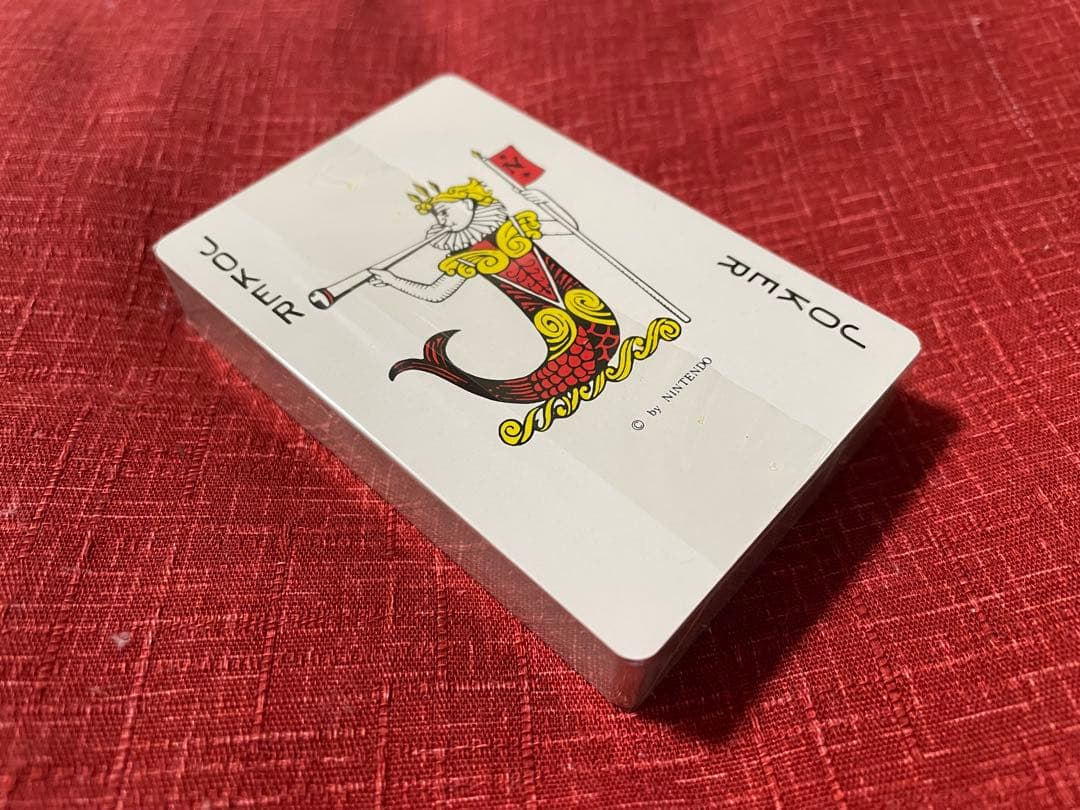 任天堂　エンターテイメント　トランプ ゴールドマリオ　新品未使用 非売品