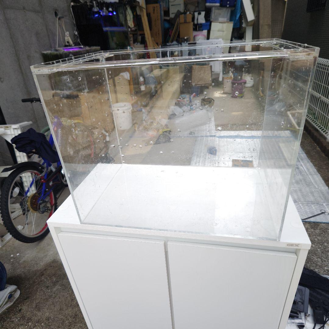 ◆送料込◆【メーカー不明】アクリル水槽 長方形 高透明45×30×36