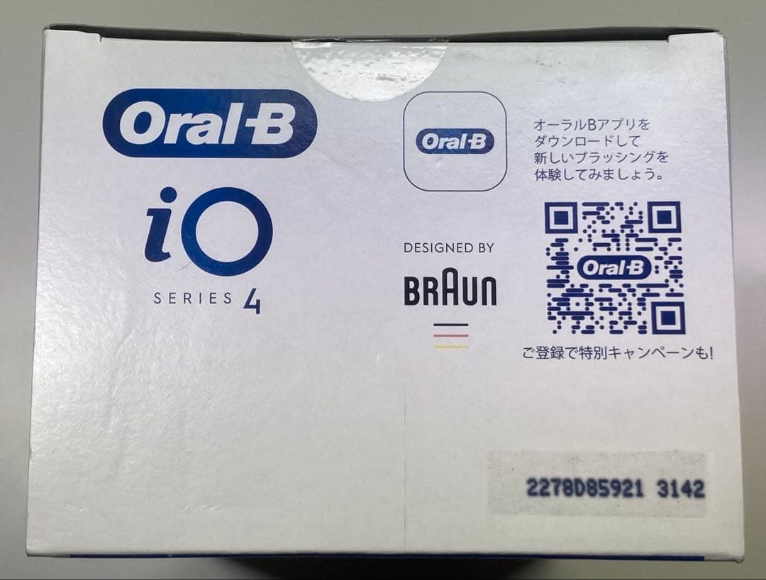 未使用 BRAUN Oral-B iO4 iOG41A60LVPH 電動歯ブラシ