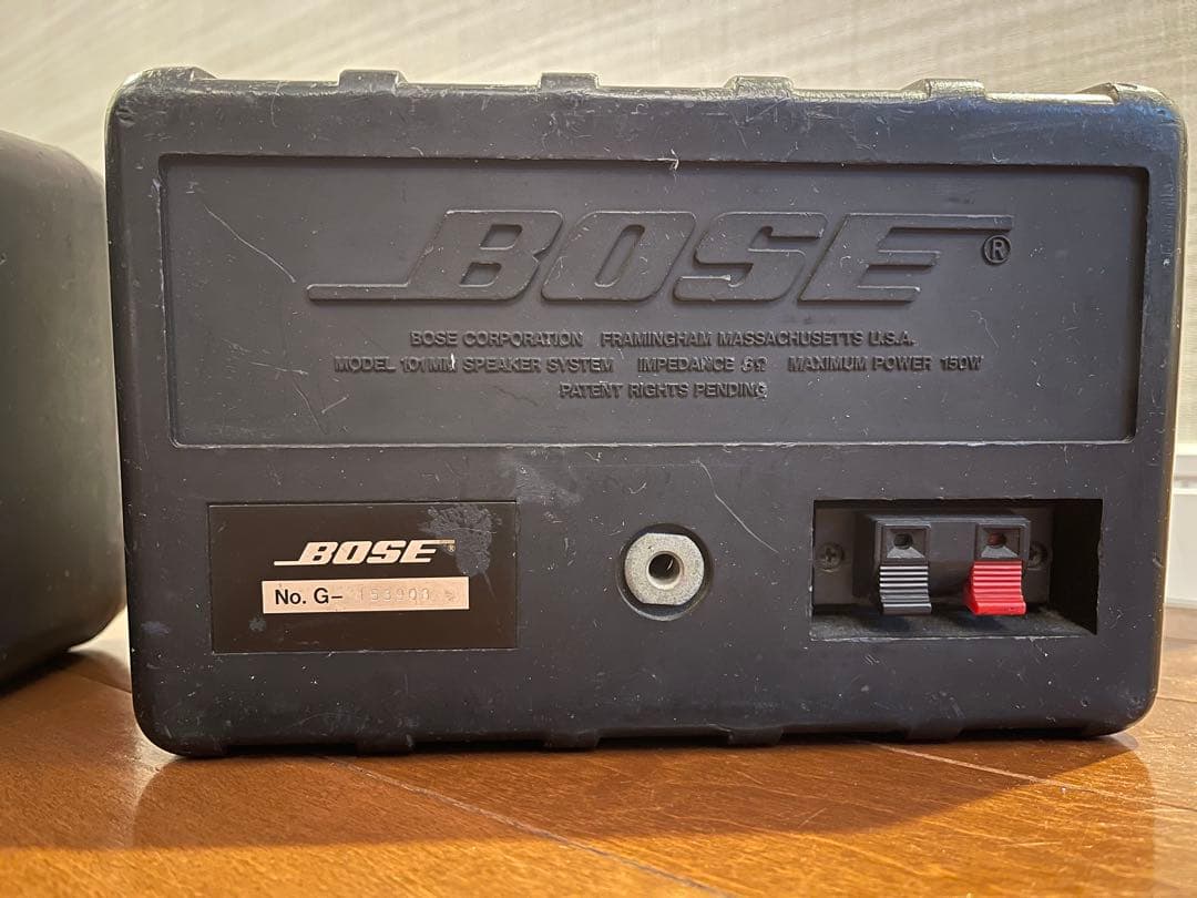 BOSE スピーカー ペア ブラック　101MM