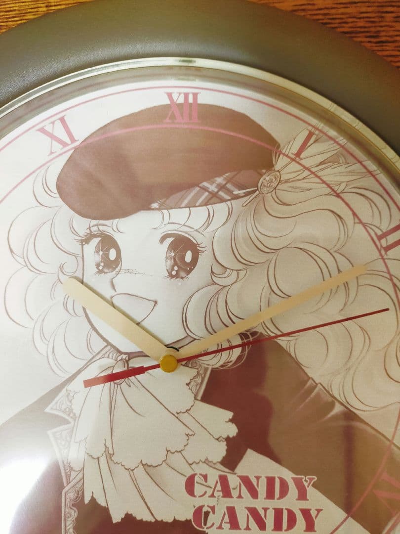 【激レア 動作確認済】キャンディ♡キャンディ壁掛け時計