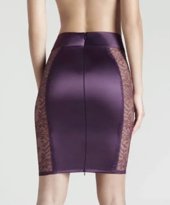 定価29,800円☆メイソンクラス・サテン・レース・ディープパープル