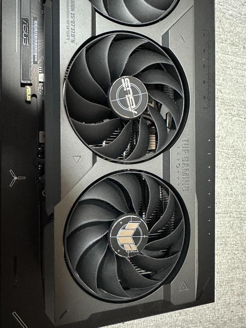 グラフィックボード・グラボ・ビデオカード ASUS TUF GeForce RTX 4070 Ti OC