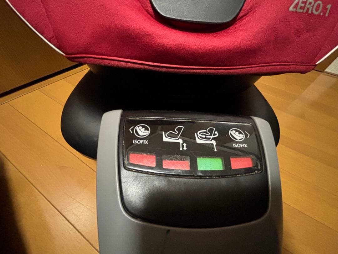 RECARO ZERO.1 チャイルドシート ISOFIX対応　クリーニング済